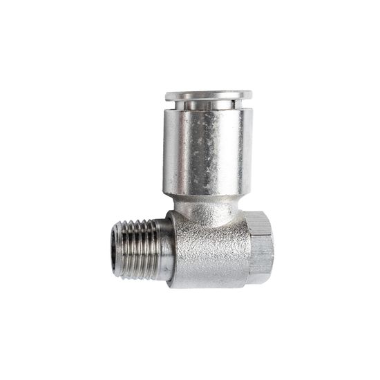 Metal Swiv. Elbow 12mm X 1/4" M